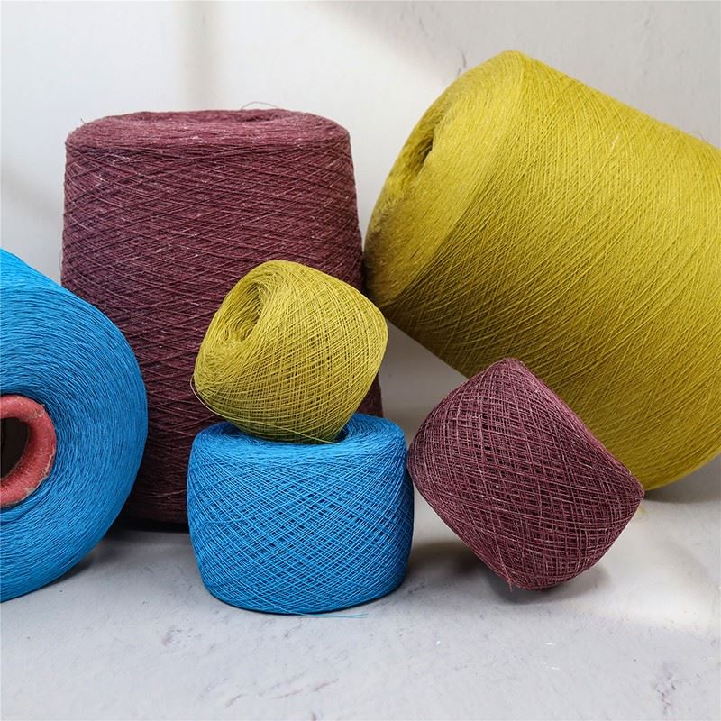 Hemp Mixed Yarn factory